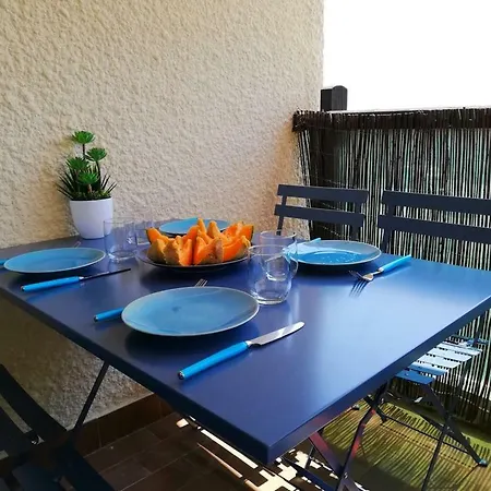 Confort A Cap Coudalere Avec Vue Magnifique Sur Le Canigou Au Bord Du - Check In Automatise - Parking Gratuit - Aire De Jeux D'enfants - Апартаменты Ле Баркарес